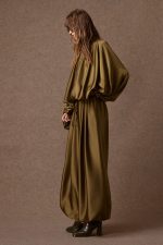 'CAROLINA' SATIN JACKET (MATCHA) - Image 4