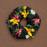SCRUNCHIES (BLACK/BOTANICAL)