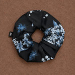 SCRUNCHIES (BLACK/BOTANICAL)