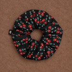 SCRUNCHIES (BLACK/BOTANICAL)
