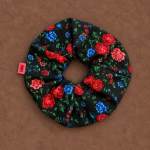 SCRUNCHIES (BLACK/FLORAL)