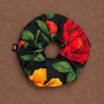 SCRUNCHIES (BLACK/BOTANICAL)