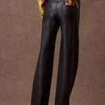 'DIONE' ΠΑΝΤΕΛΟΝΙ ΜΕ ΥΦΗ LEATHER-LOOK (BLACK)