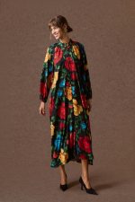 'ALMA' MAXI PRINTED DRESS - Image 3