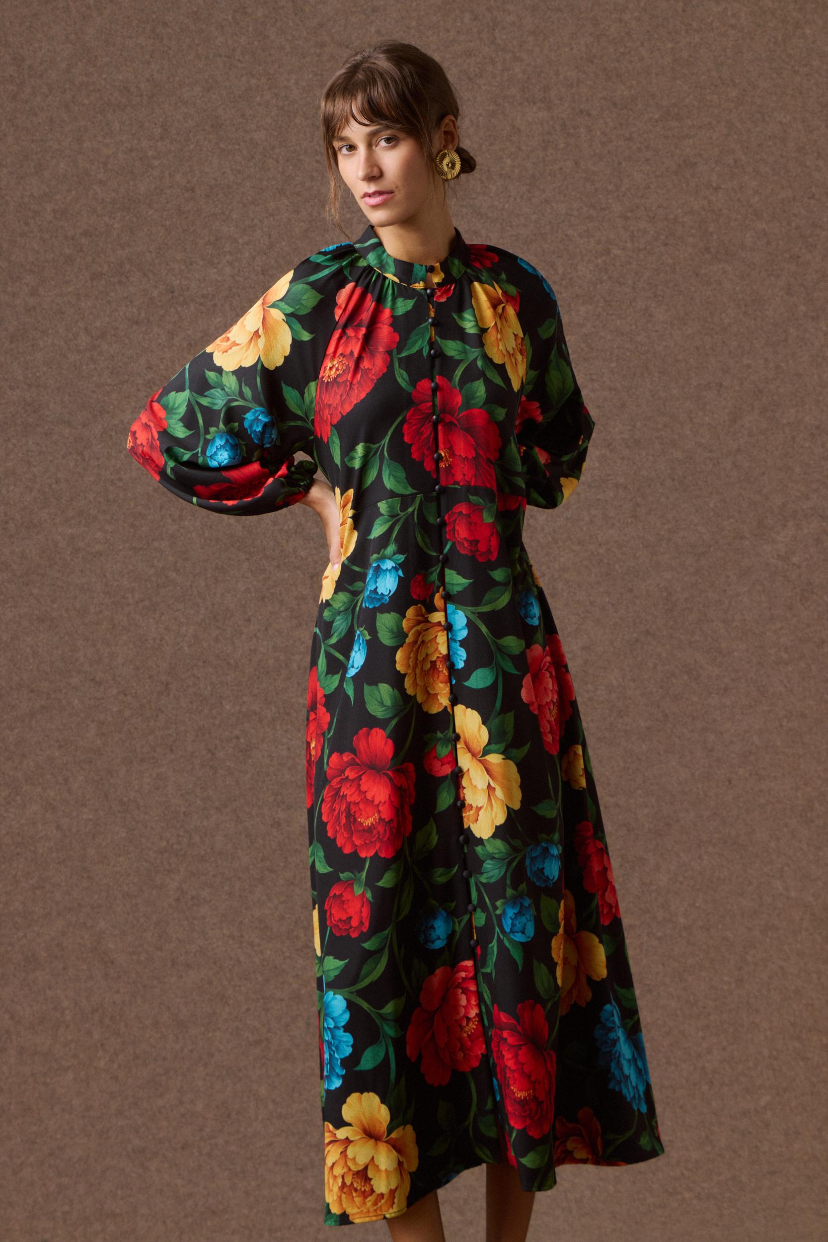 mamoush-30-08-2787 'ALMA' MAXI PRINTED DRESS - Image 1