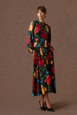 'ALMA' MAXI PRINTED DRESS - Image 2