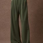 'LUCY' LOOSE PANTS (OLIVE)