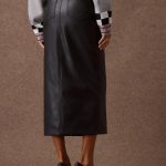 'MELIA' MIDI PENCIL SKIRT (BLACK)